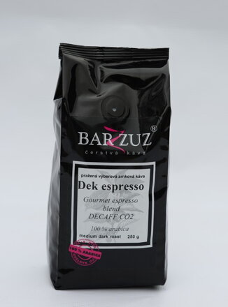 Dek espresso, bezkofeínová 1kg