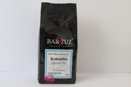 Kolumbia decaff CO2 - bezkofeinová 1kg